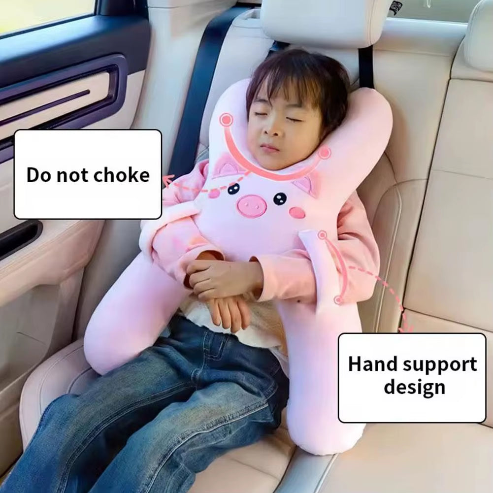Almohada de cuello para el auto - diseño infantil