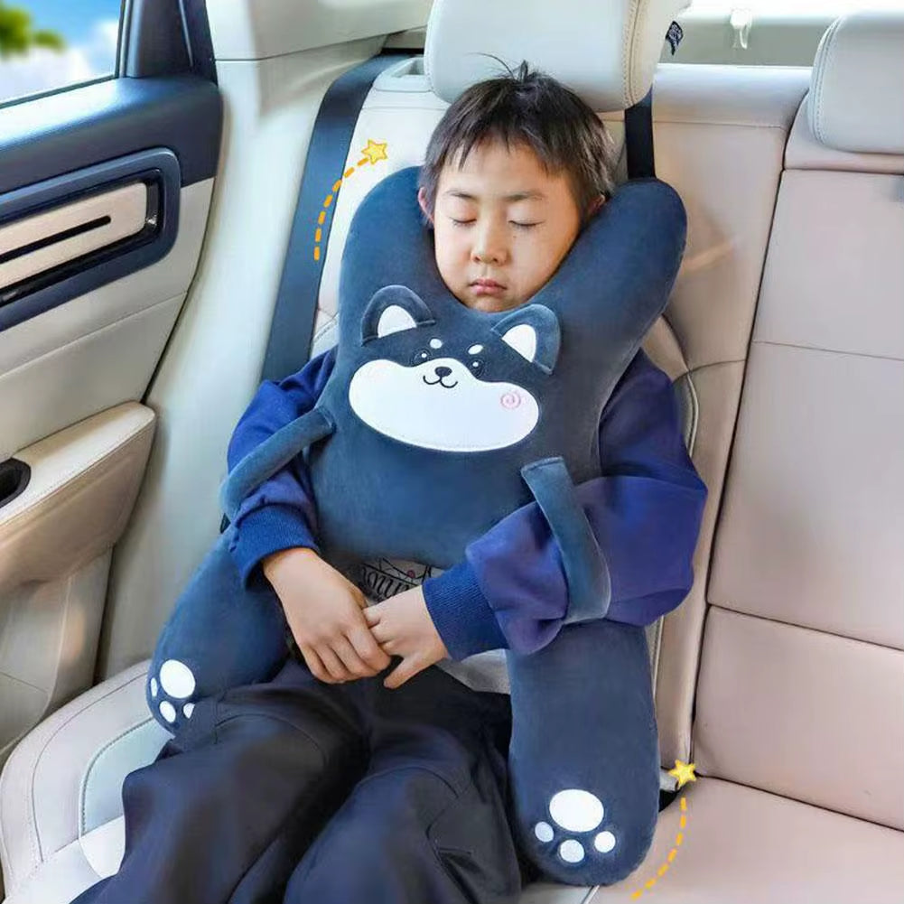 Almohada de cuello para el auto - diseño infantil